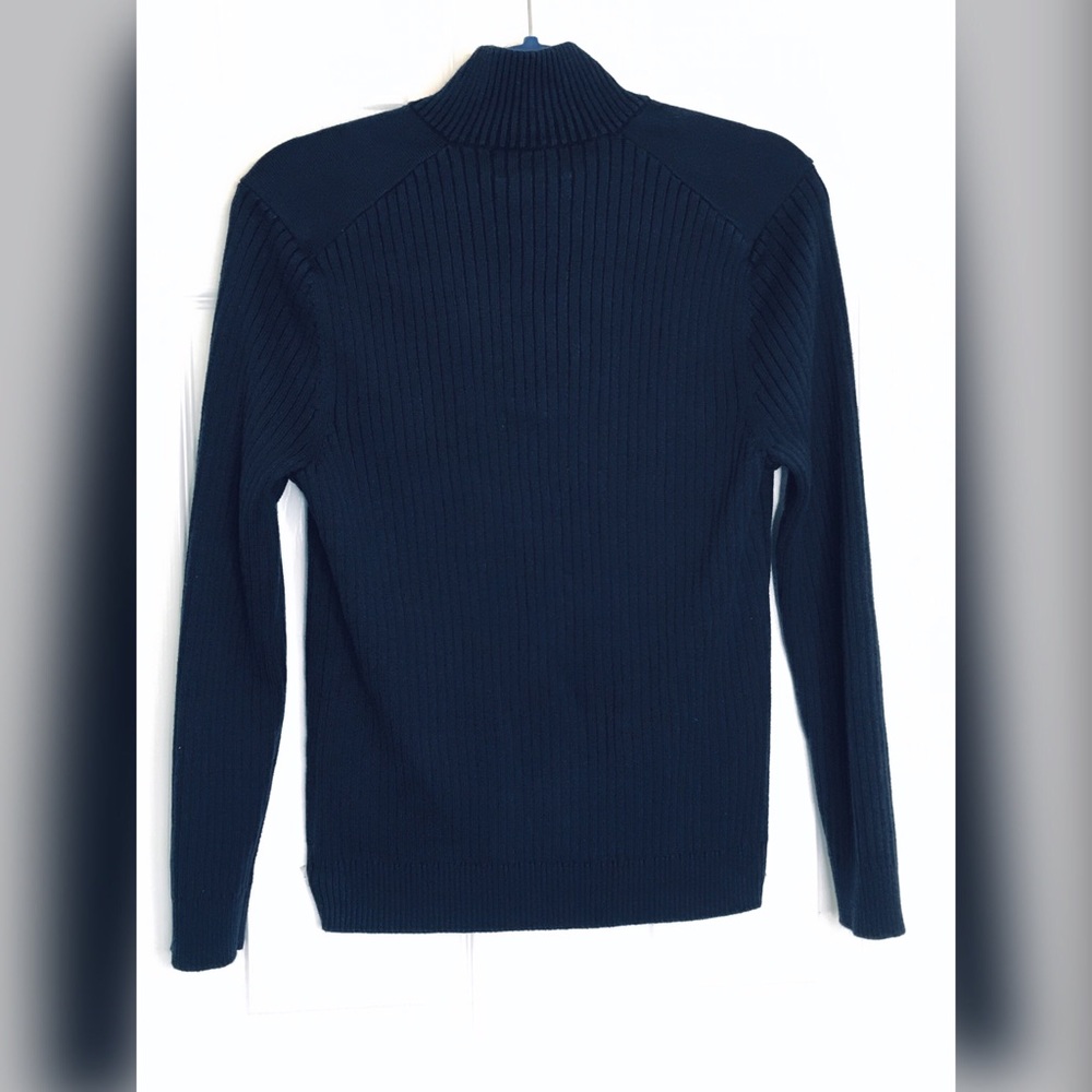 INC Ribbed Mock-neck Sweater - Picture 6 of 6